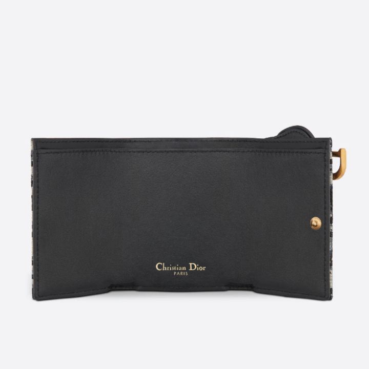 DIOR☆SADDLE コンパクトウォレット Dオブリーク☆すぐ届く! (Dior DIOR☆SADDLE コンパクトウォレット Dオブリーク☆すぐ届く! (Dior