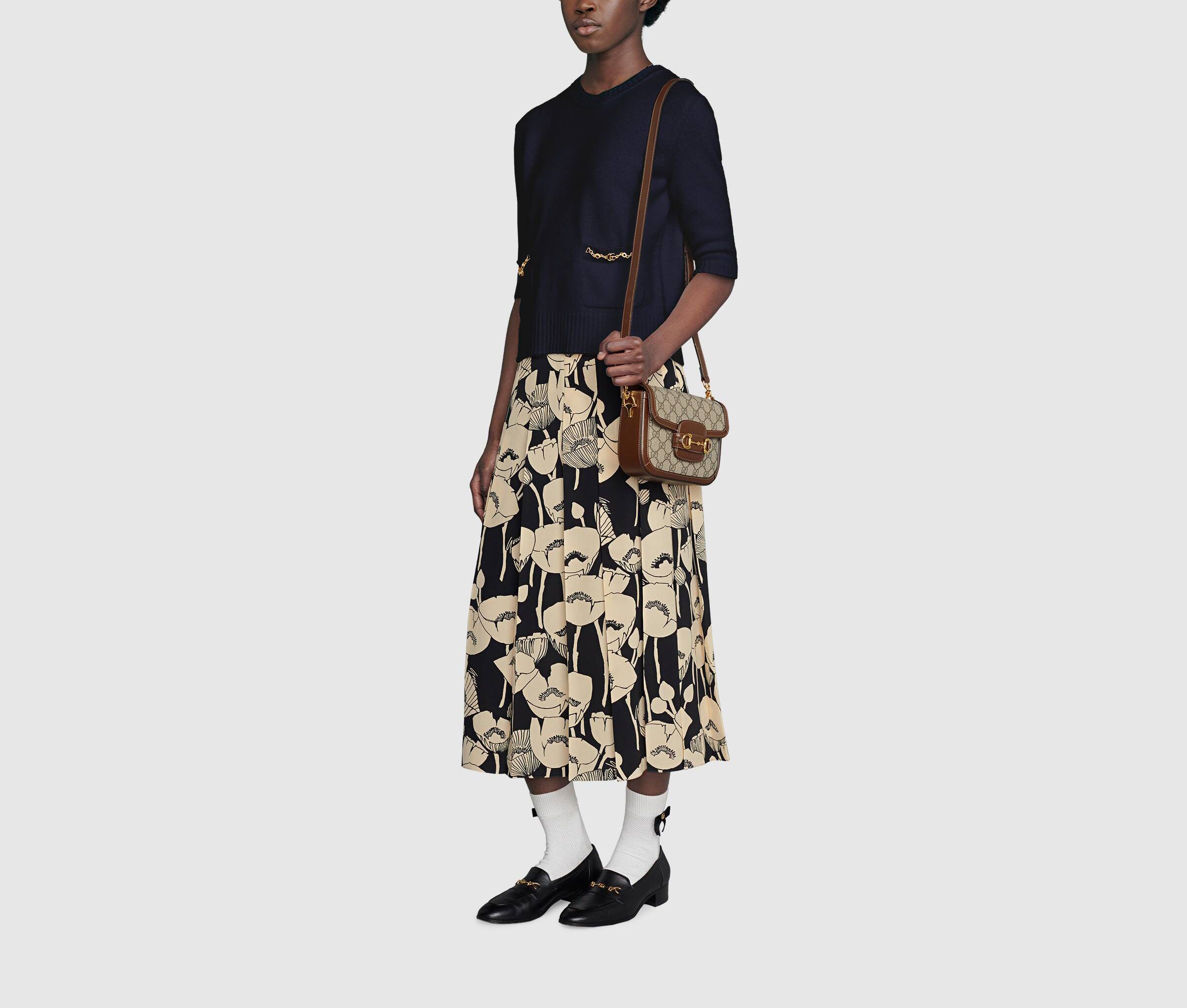 高級品市場 関税送料込み- GUCCI ミニバッグ 1955 ホースビット Gucci ショルダーバッグ・ポシェット GUCCI 〔グッチ ホースビット 1955〕ミニバッグ (GUCCI/ショルダー