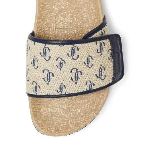 JIMMY CHOO】FITZ/M ナッパレザー スライドサンダル (Jimmy Choo JIMMY CHOO】FITZ/M ナッパレザー スライドサンダル (Jimmy Choo