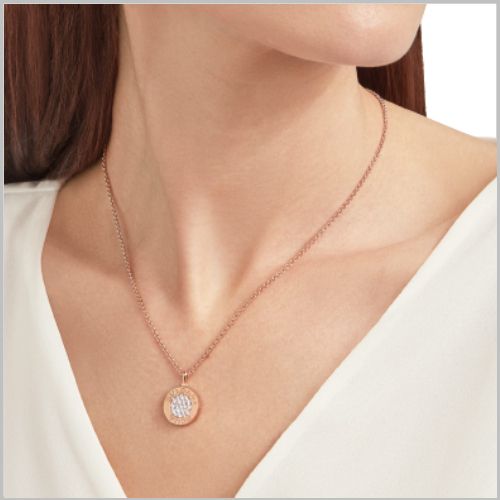 新作♪ブルガリ・ブルガリ リバーシブル ネックレス【BVLGARI オンラインストア特注 ブルガリBVLGARI リバーシブルペンダントヘッド ネックレス