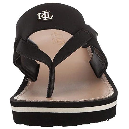 ☆セール☆Ralph Lauren Rosalind ウェッジサンダル♪ BLACK (Ralph ...