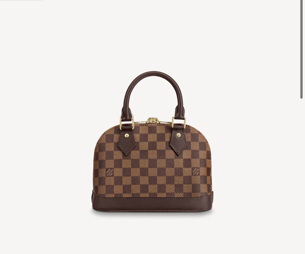 定番☆可愛い【Louis Vuitton】アルマ BB*ダミエ*ハンドバッグ (Louis 定番☆可愛い【Louis Vuitton】アルマ BB*ダミエ*ハンドバッグ (Louis