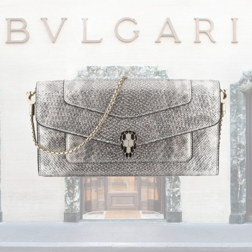 BVLGARI セルペンティ フォーエバー チェーン ウォレット (Bvlgari/長