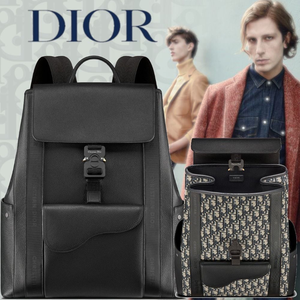 NEW【Christian Dior】15inノートPCが収まる☆モダンなBACKPACK (Dior ...