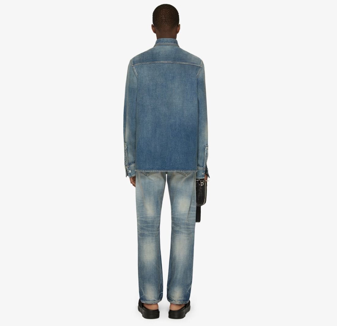 GIVENCHY ジバンシィ FALL 21 ヴィンテージ加工 デニム ジーンズ GIVENCHY ジバンシィ FALL 21 ヴィンテージ加工 デニム ジーンズ