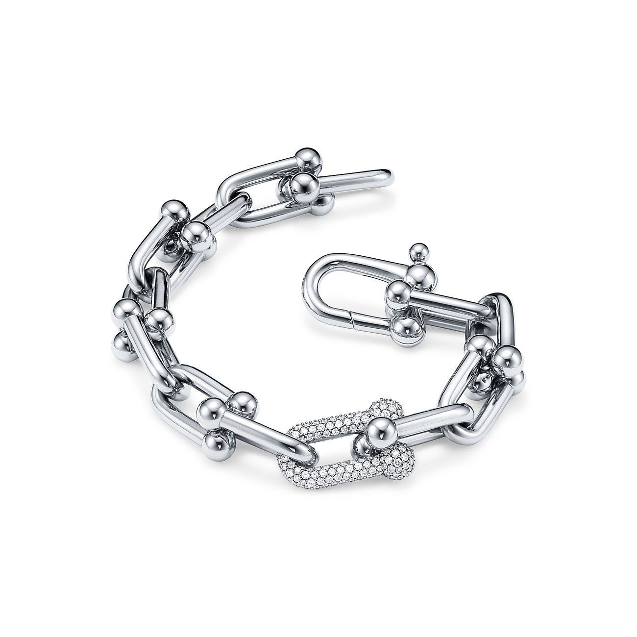Tiffany&Co. ティファニーハードウェア リンクブレスレット (Tiffany ...