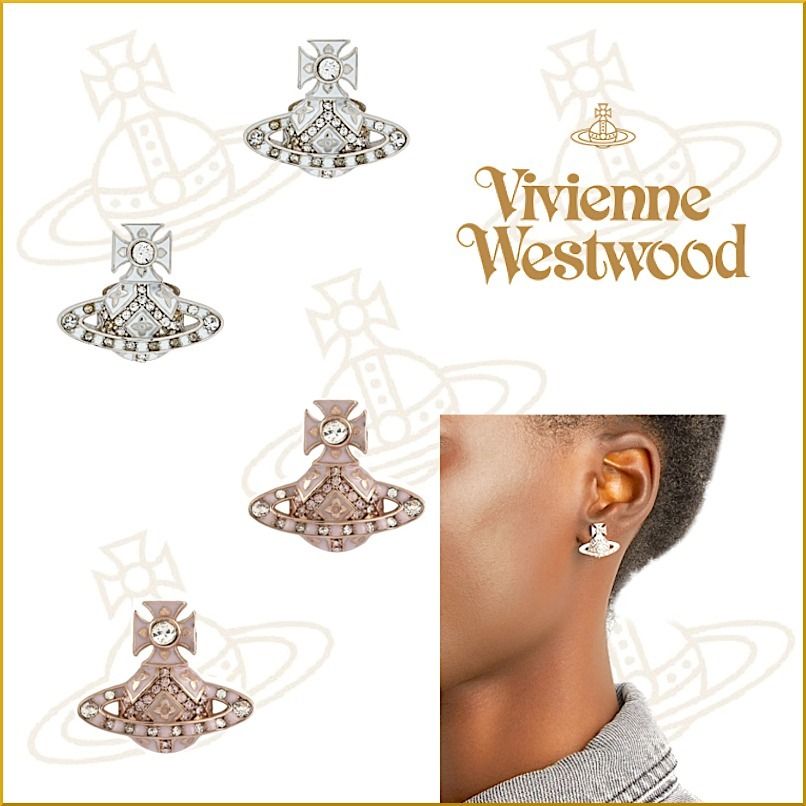 21/22新作☆vivienne westwood☆Beryl オーブロゴピアス