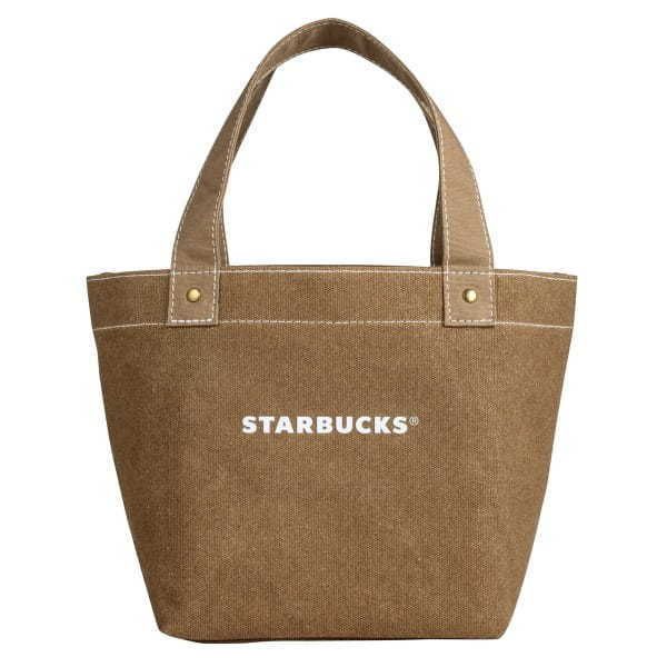 スターバックス スタバ 海外台湾 カーキのトートバッグ (Starbucks