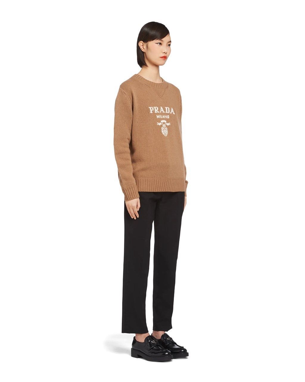 累積売上総額第1位!【PRADA】セーター_P24G1V_1YMW (PRADA/ニット 累積売上総額第1位!【PRADA】セーター_P24G1V_1YMW (PRADA/ニット