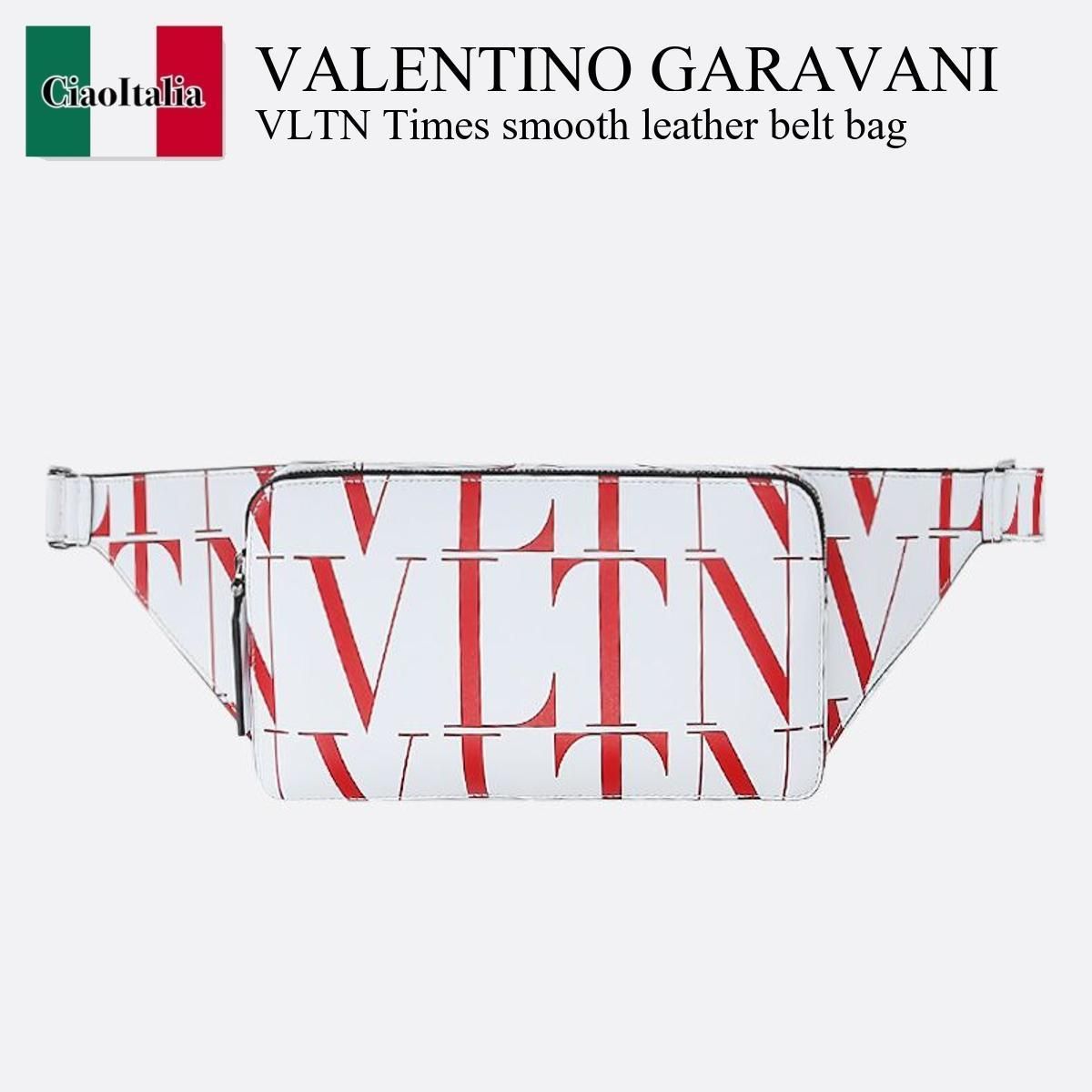 Valentino Garavani VLTN Times smooth leather belt bag