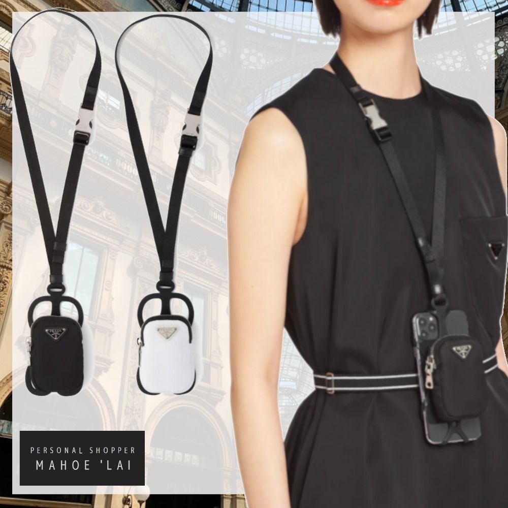 PRADA 21SS新作 Re Nylon スマートフォンケース (PRADA/スマホケース 人気最短出荷 PRADA スマートフォンケース Nylon Re モバイルケース/カバー