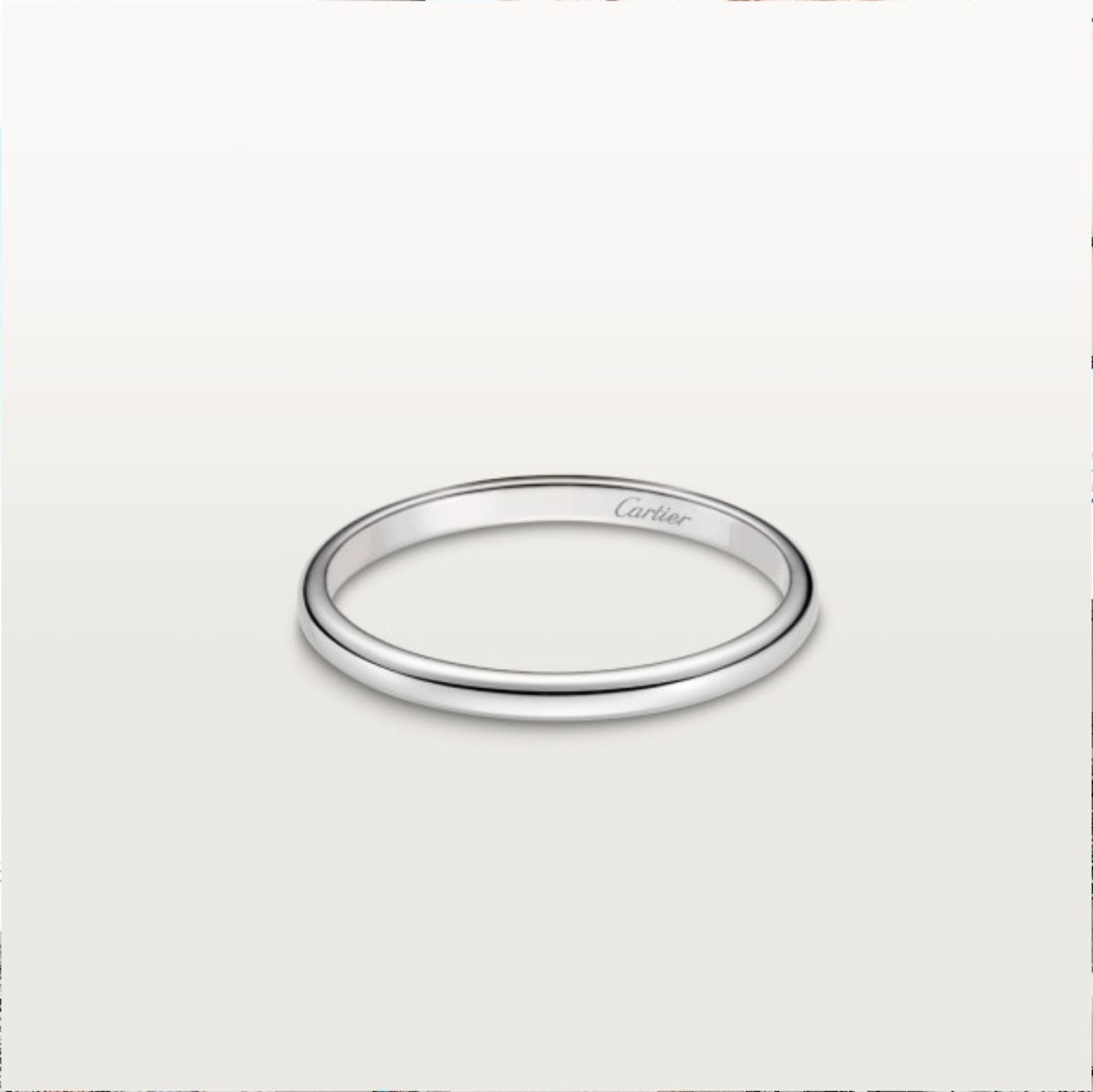 別注商品 カルティエ 1895 ウェディング プラチナ リング Pt950 ♯57