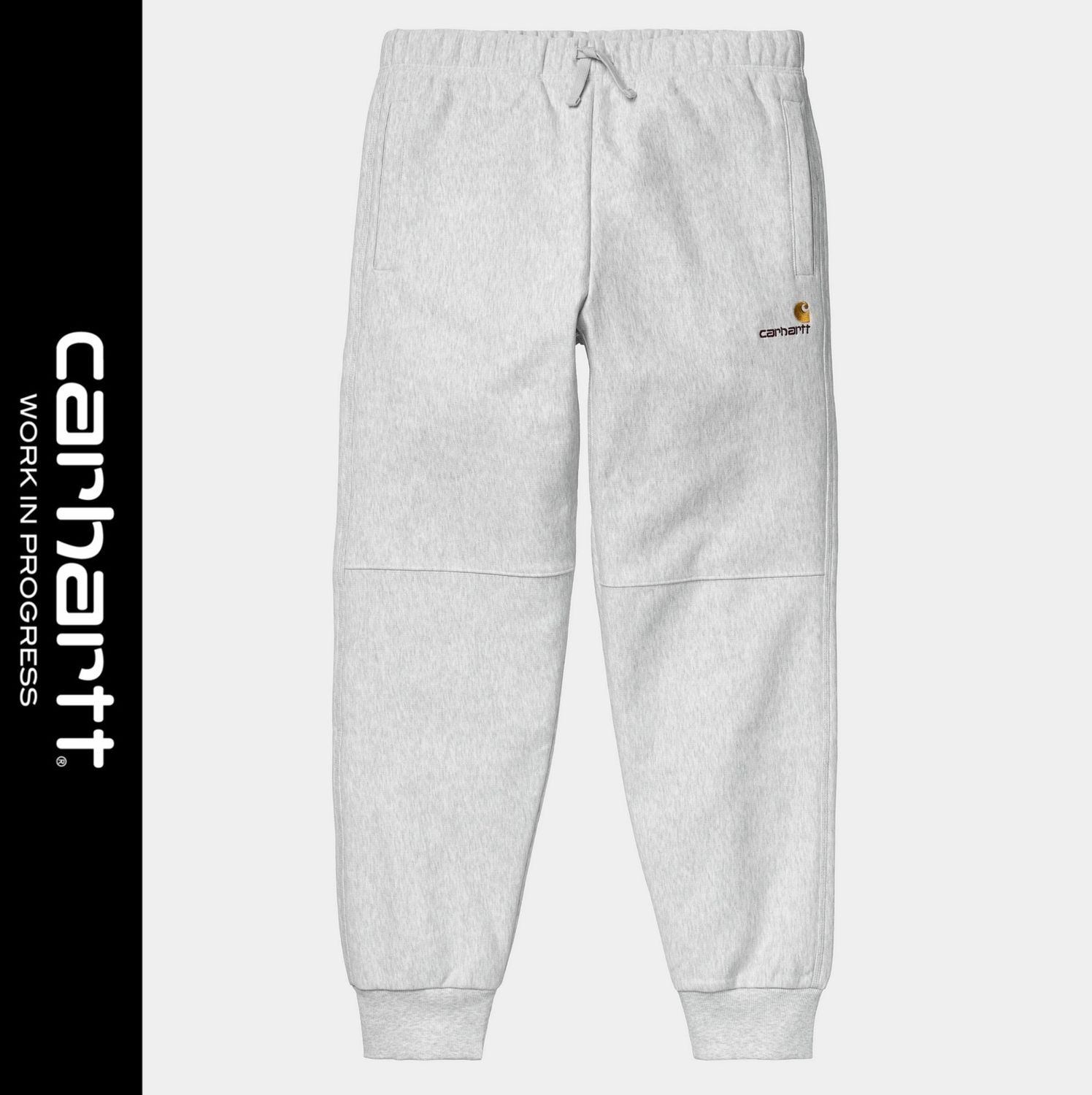 ドイツ発 Carhartt 新作 Americanロゴ刺繍スウェットパンツ As Carhartt スウェットパンツ Buyma