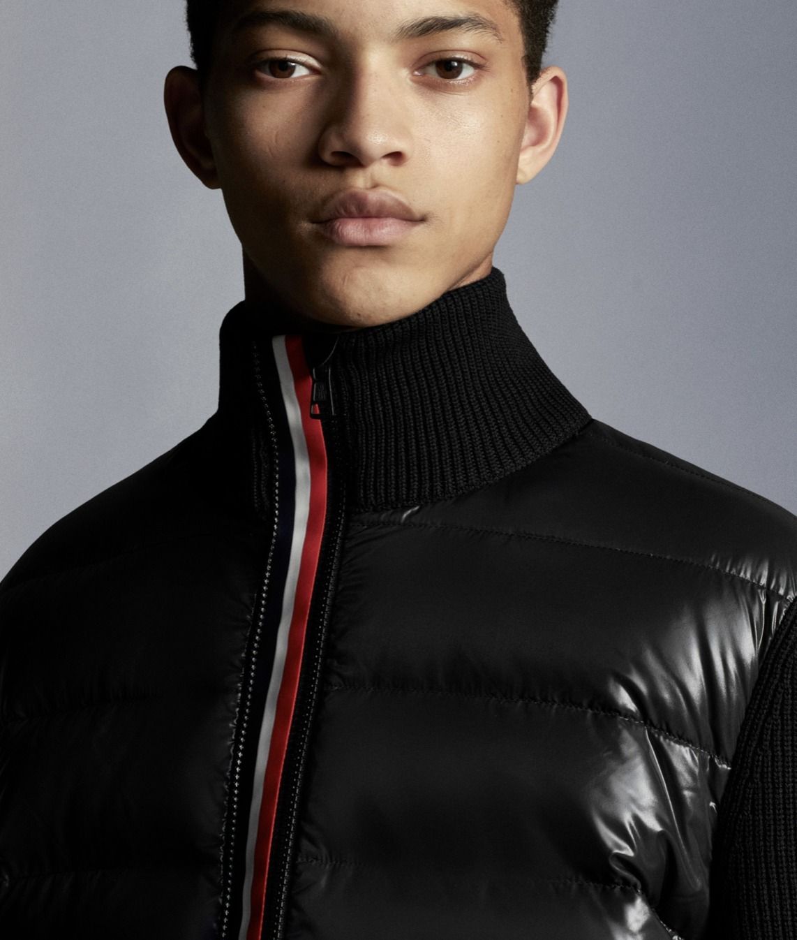 MONCLER】 モンクレール Tricolour zipper cardigan (MONCLER MONCLER】 モンクレール Tricolour zipper cardigan (MONCLER