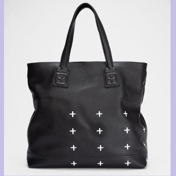 非売品【豪発】スビ KSUBI トートバッグ 人気】Ksubi スビ☆トートバッグ カーフレザー ユニセックス