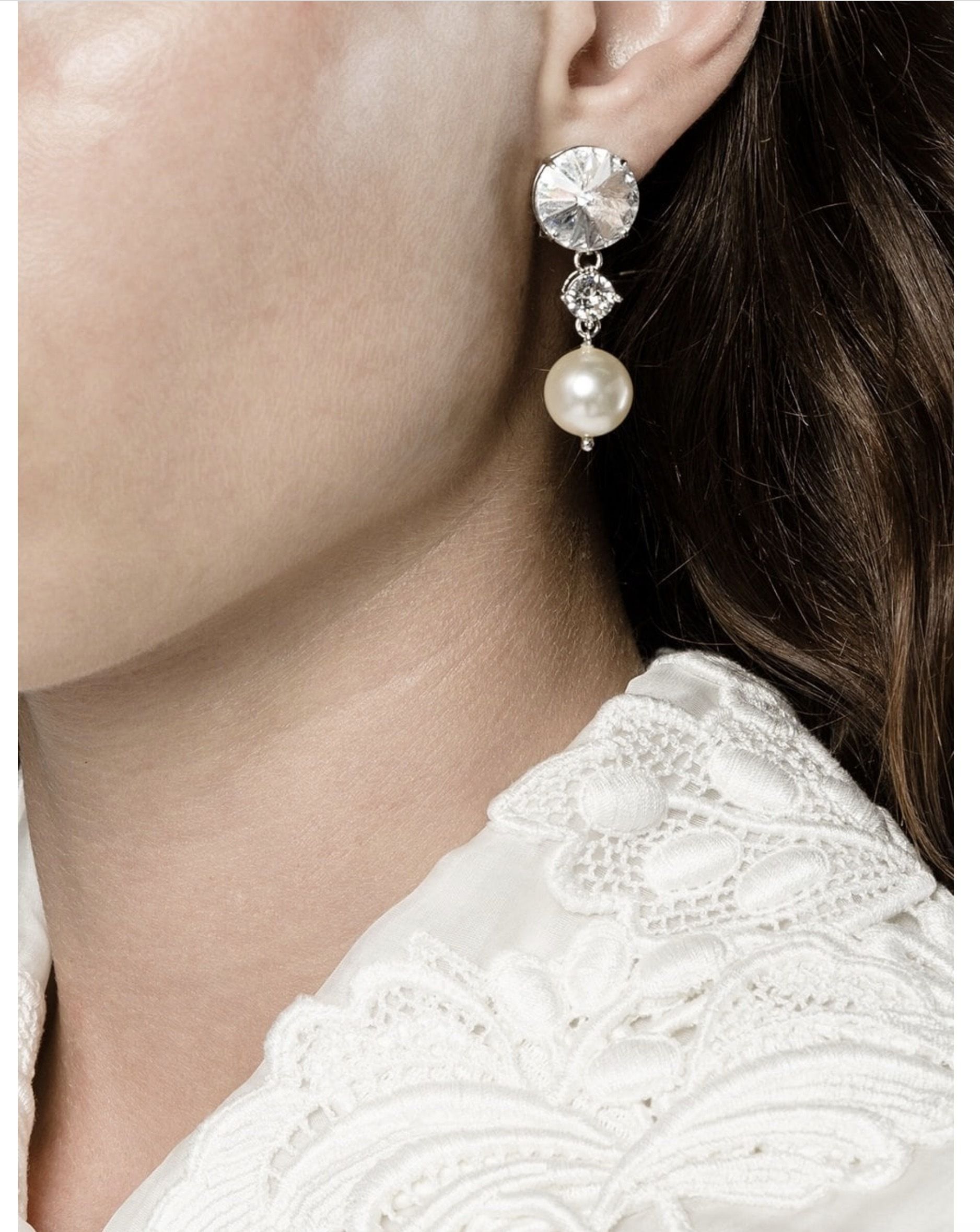VIP価格☆Miu Miu☆クリスタル×パール クリップ式イヤリング (MiuMiu VIP価格☆Miu Miu☆クリスタル×パール クリップ式イヤリング (MiuMiu