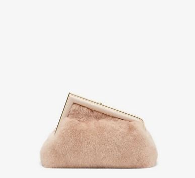FENDI】フェンディ ファースト スモール ピンクミンク バッグ (FENDI FENDI】フェンディ ファースト スモール ピンクミンク バッグ (FENDI