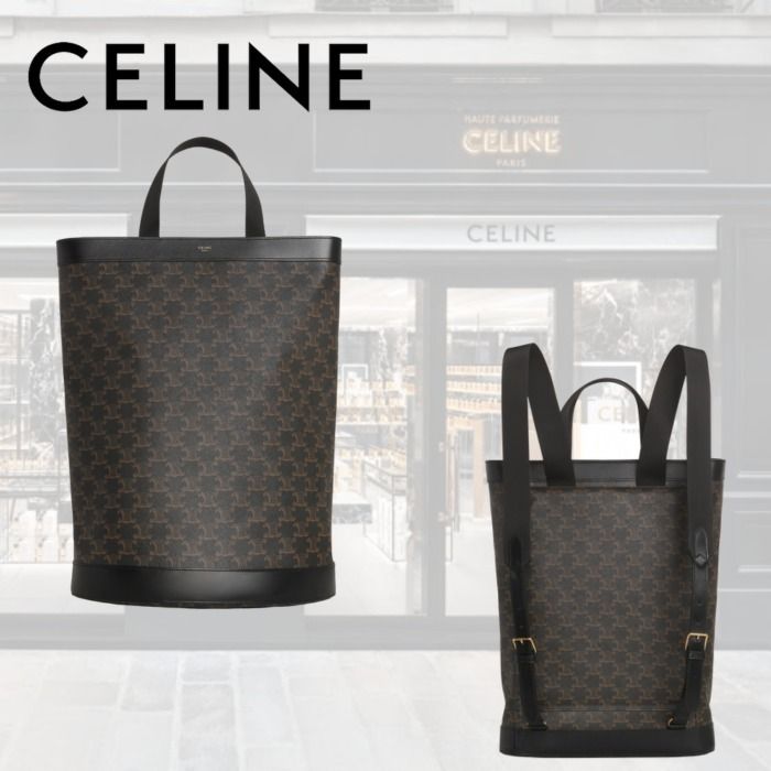 【CELINE】トリオンフキャンバス ジップバックパック 【CELINE】トリオンフキャンバス ジップバックパック