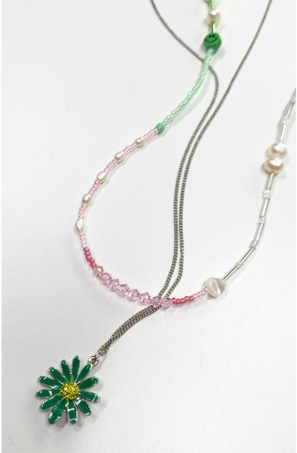 ☆VINTAGE HOLLYWOOD☆VINTAGE DAISY NECKLACE BTS愛用 男女兼用 ☆VINTAGE HOLLYWOOD☆VINTAGE DAISY NECKLACE BTS愛用 男女兼用