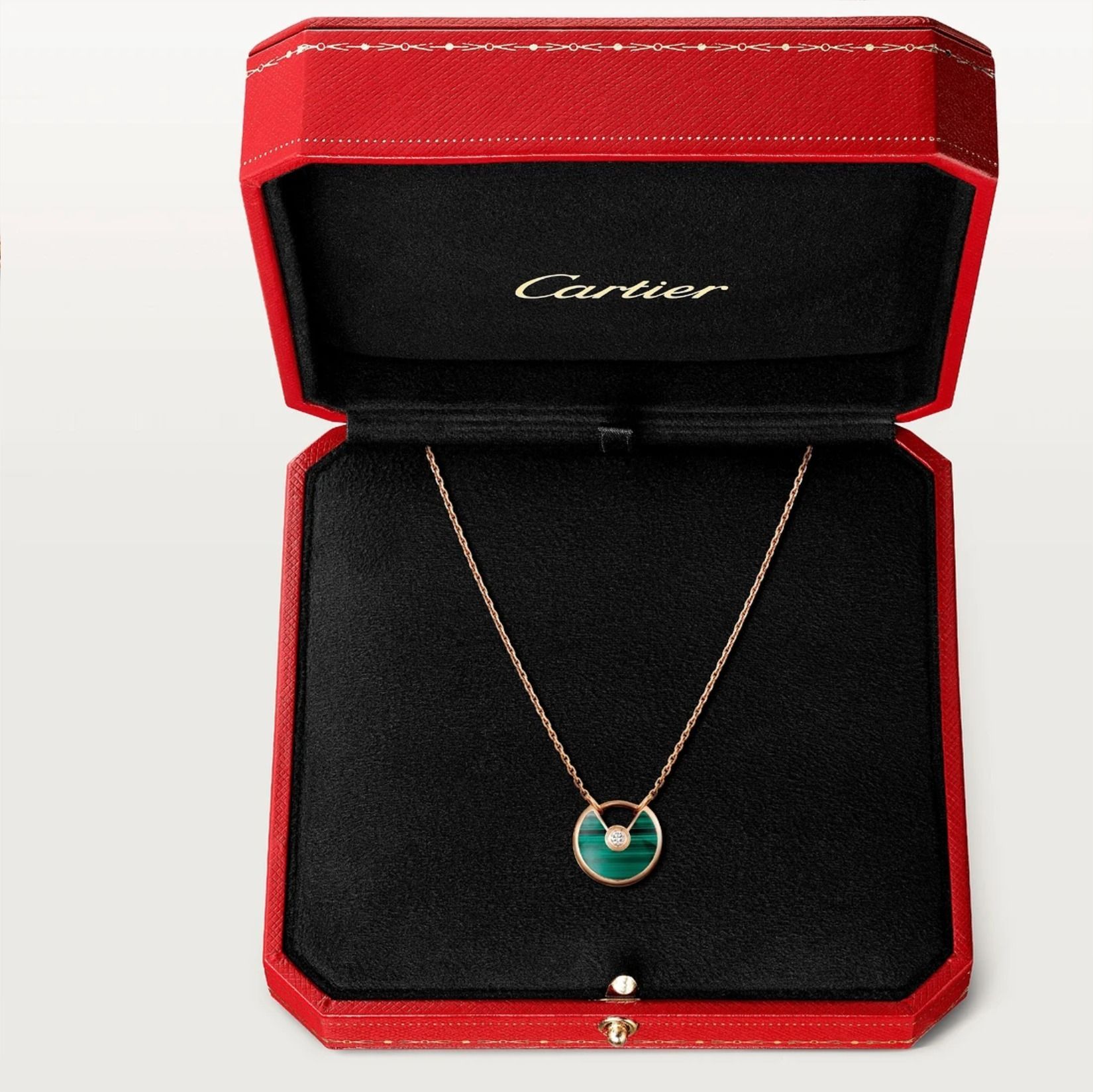 ギフトに◎【カルティエ】アミュレット ドゥ ネックレス XS 18K