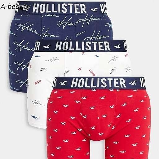 Hollister☆オールオーバーロゴ ボクサーパンツ Hollister☆オールオーバーロゴ ボクサーパンツ