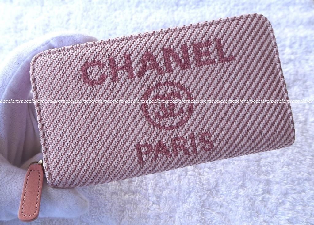 国内発 ドーヴィルライン Deauville Zip Wallet ラウンドジップ 財布 CHANEL DEAUVILLE(シャネル ドーヴィル) - 海外通販のBUYMA