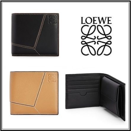 LOEWE】パズルステッチ バイフォールド コインウォレット (LOEWE LOEWE】パズルステッチ バイフォールド コインウォレット (LOEWE