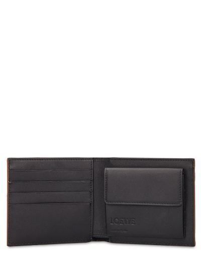 LOEWE】パズルステッチ バイフォールド コインウォレット (LOEWE LOEWE】パズルステッチ バイフォールド コインウォレット (LOEWE