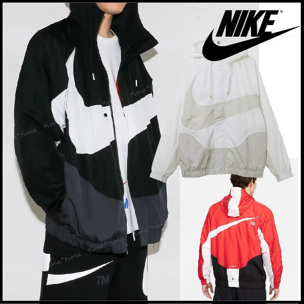 国内発◇NIKE SWOOSH WVN LND JKT BIGスウッシュ 軽量ジャケット (Nike 国内発◇NIKE SWOOSH WVN LND JKT BIGスウッシュ 軽量ジャケット (Nike