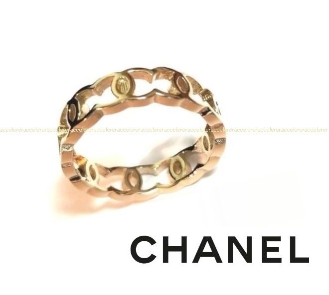 とうござい CHANEL - CHANEL シャネル ココマーク CC リング 指輪 14号