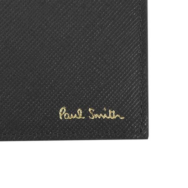 ポールスミス 二つ折り財布 M1A4833 GCOVGA 79 色:BLACK (Paul Smith ポールスミス 二つ折り財布 M1A4833 GCOVGA 79 色:BLACK (Paul Smith