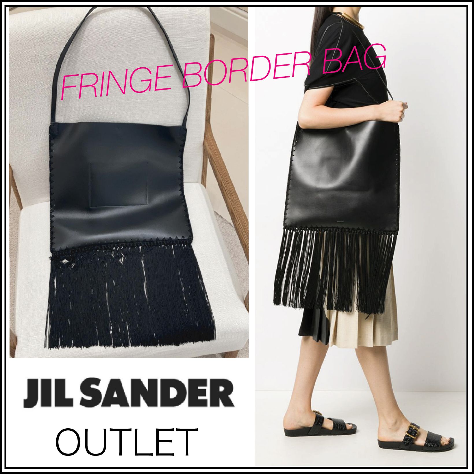 初回限定 jil sander フリンジバッグ sleepyhollowevents.com
