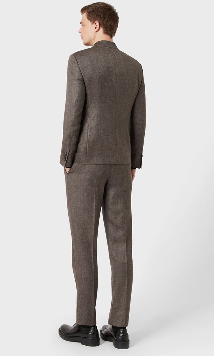 GIORGIO ARMANI ジョルジオアルマーニ カシミアダブルスーツ 56