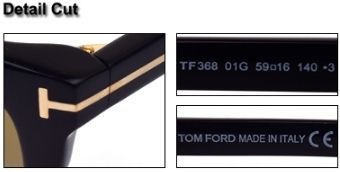 TOM FORD(トムフォード)☆サーモントサングラス - TF368-01G (TOM FORD TOM FORD(トムフォード)☆サーモントサングラス - TF368-01G (TOM FORD