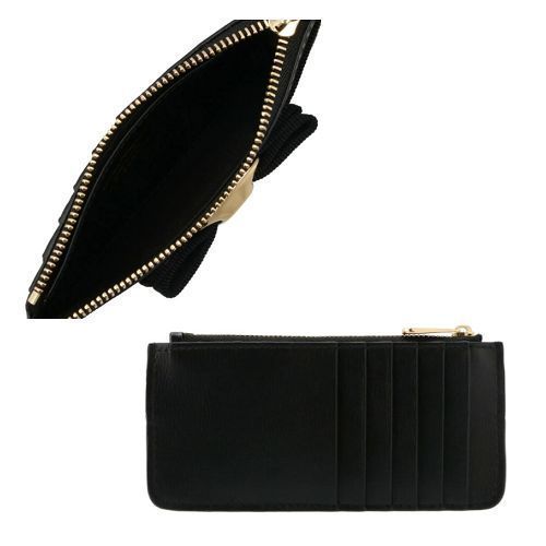 ☆Ferragamo☆ VARA BOW フラグメントケース NERO♪ (FERRAGAMO/カード