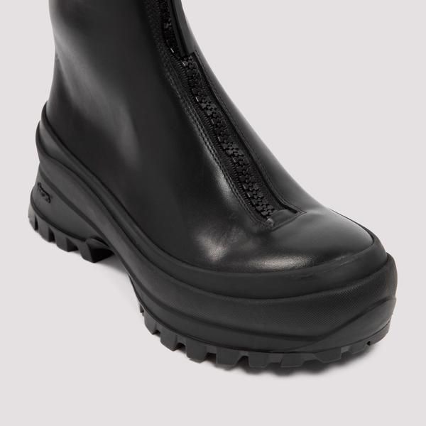 大人気!】JIL SANDER☆レザー ジップアップ ボストンブーツ (Jil ...