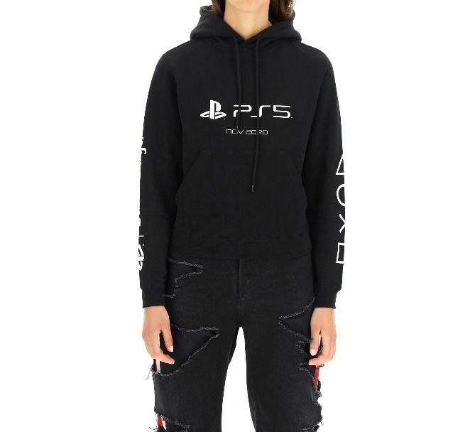 VIPセール【関税込み】Balenciaga PlayStation Fitted Hoodie