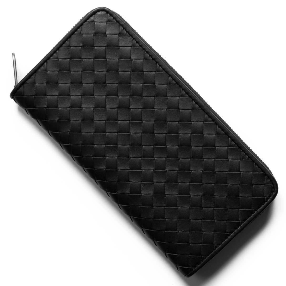★新春福袋2025★ BOTTEGA VENETA 長財布 ブラック メンズ 510643 1000 V4651 小物