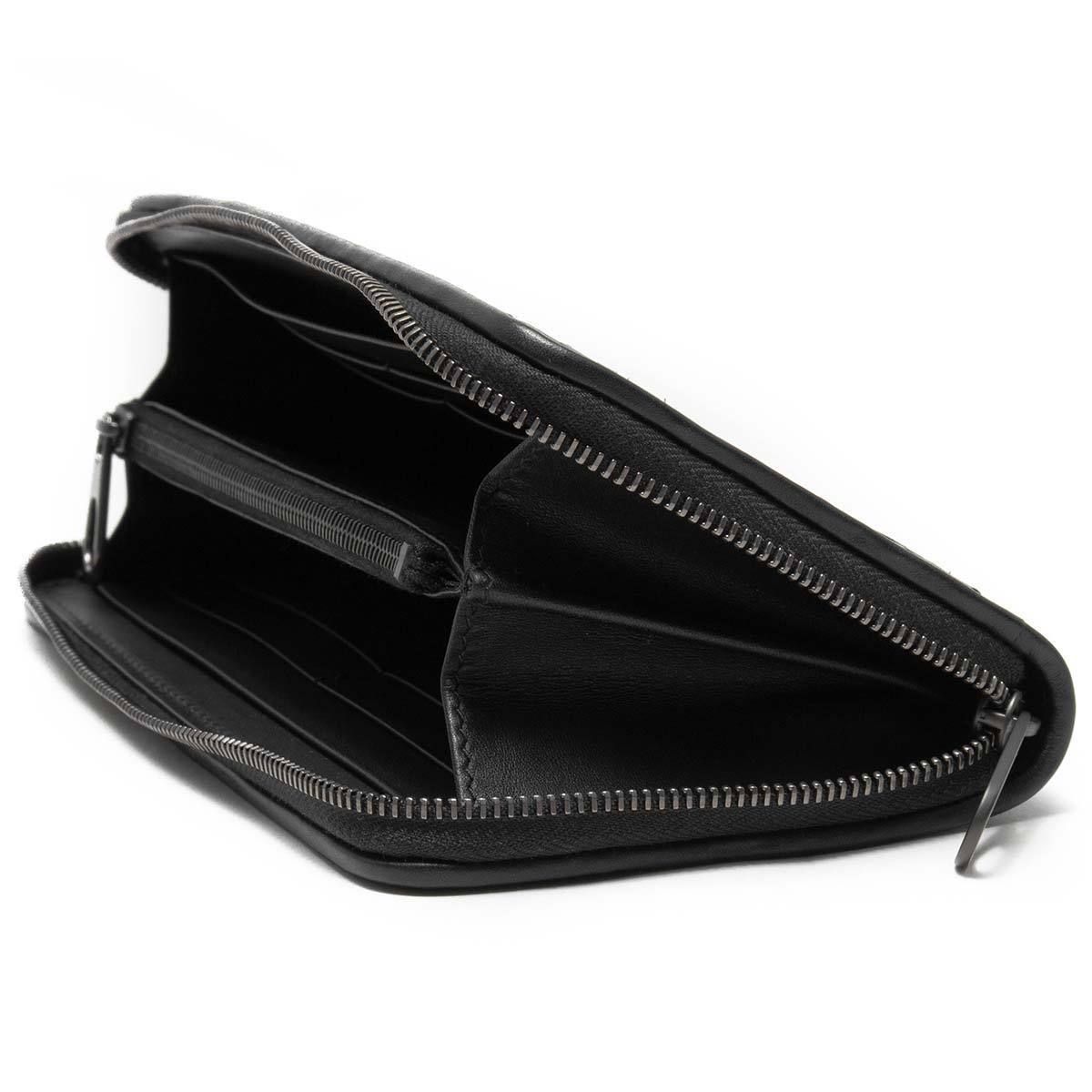 BOTTEGA VENETA 長財布 ブラック メンズ 510643 1000 V4651