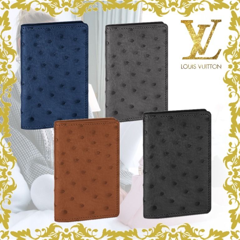 LOUIS VUITTON オーガナイザー・ドゥ ポッシュ オーストリッチ (Louis LOUIS VUITTON オーガナイザー・ドゥ ポッシュ オーストリッチ (Louis