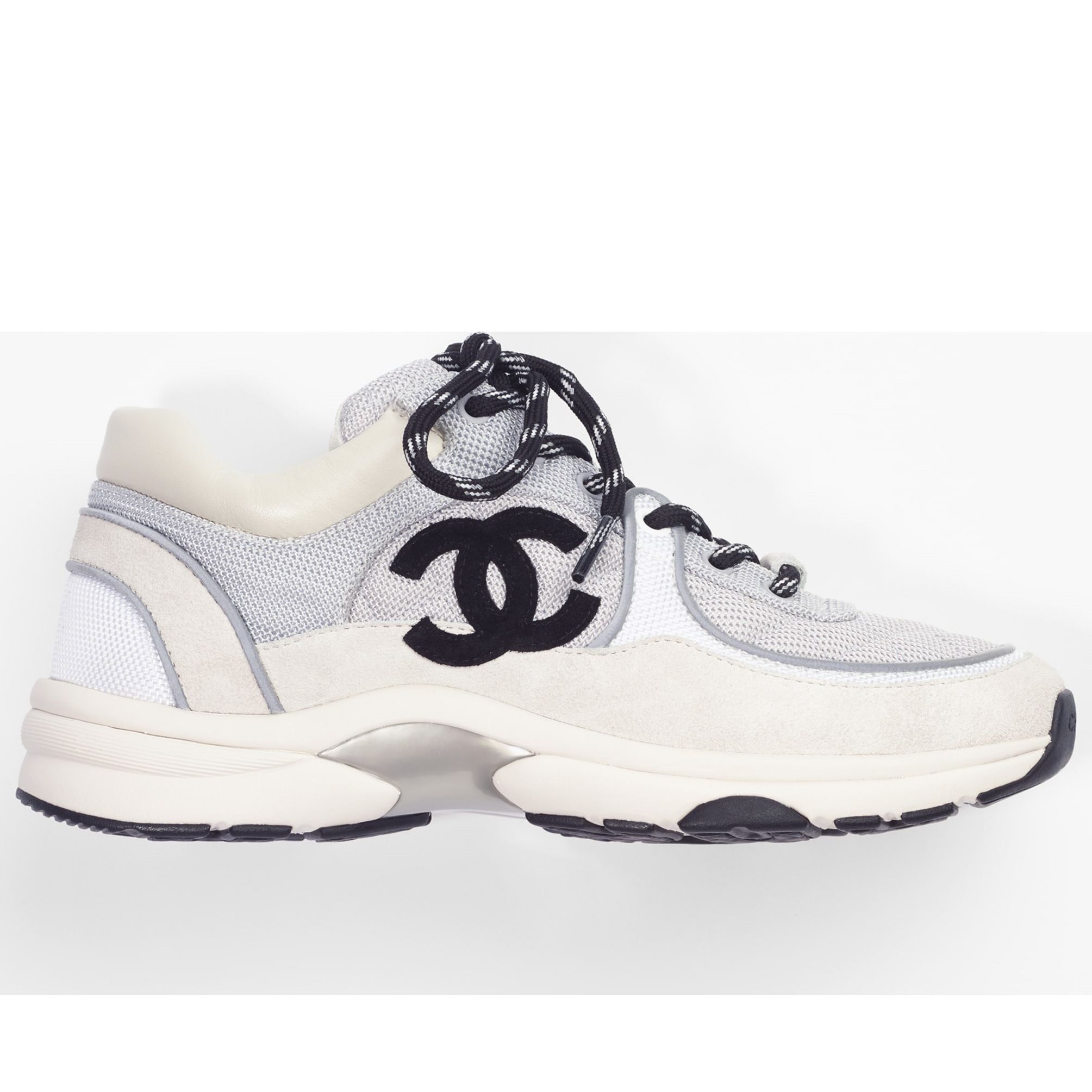 大人気*CHANEL シャネル FABRICスニーカー G38299 WHT 可愛い ...