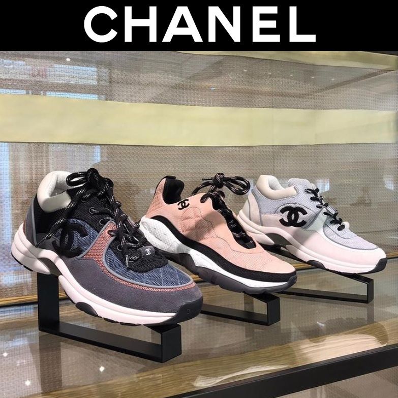 大人気*CHANEL シャネル FABRICスニーカー G38299 WHT 可愛い ...
