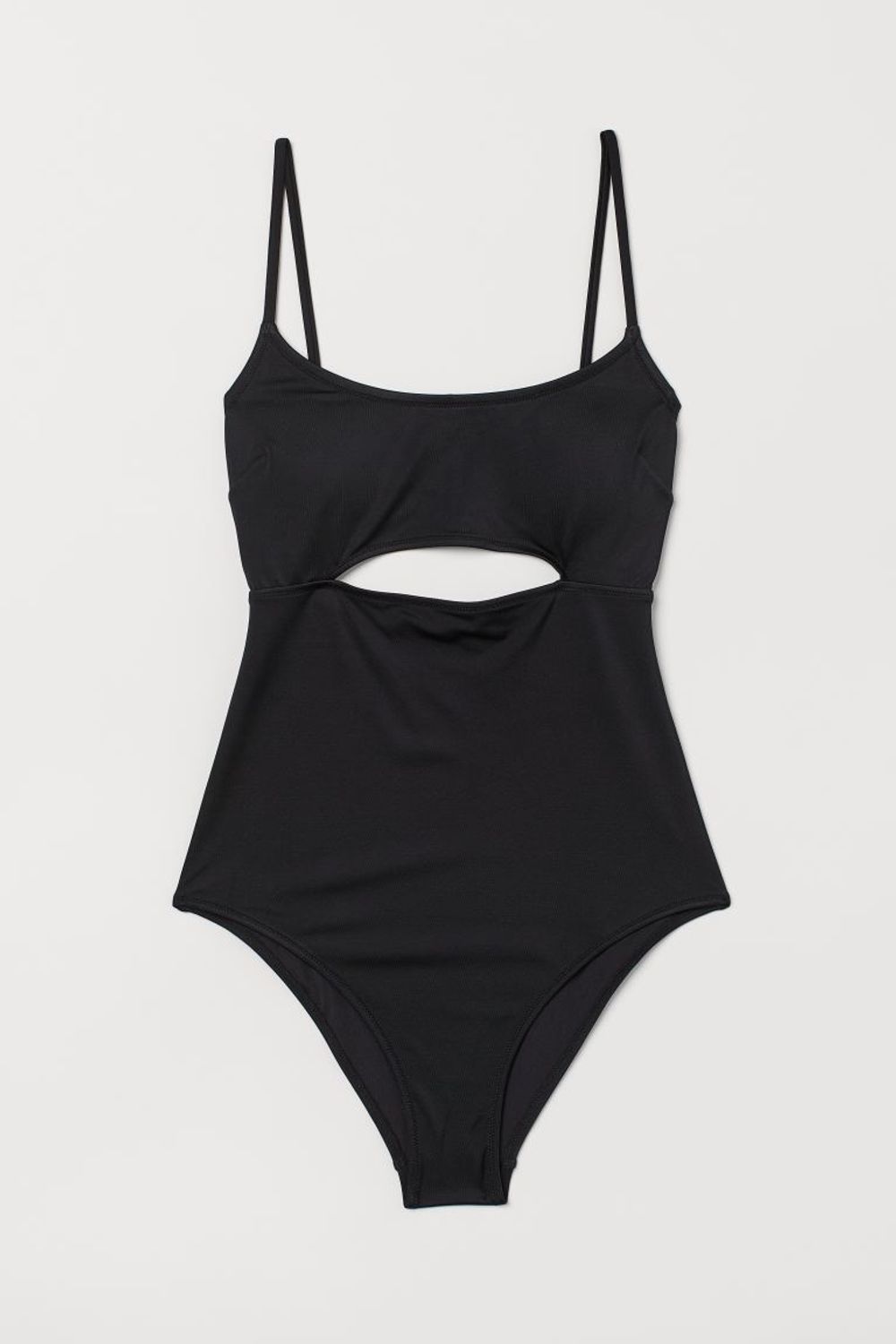 H M シンプルなフロントカットアウトワンピース水着 ２色 H M ワンピース水着 Buyma