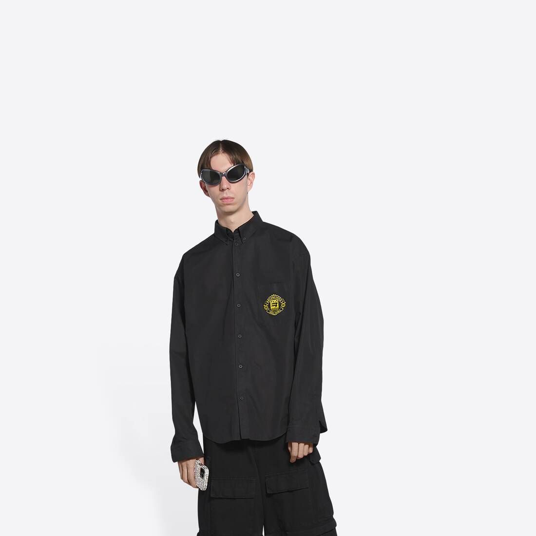 ○送料込○BALENCIAGA○QUEST LARGE FIT シャツ (BALENCIAGA/シャツ ○送料込○BALENCIAGA○QUEST LARGE FIT シャツ (BALENCIAGA/シャツ