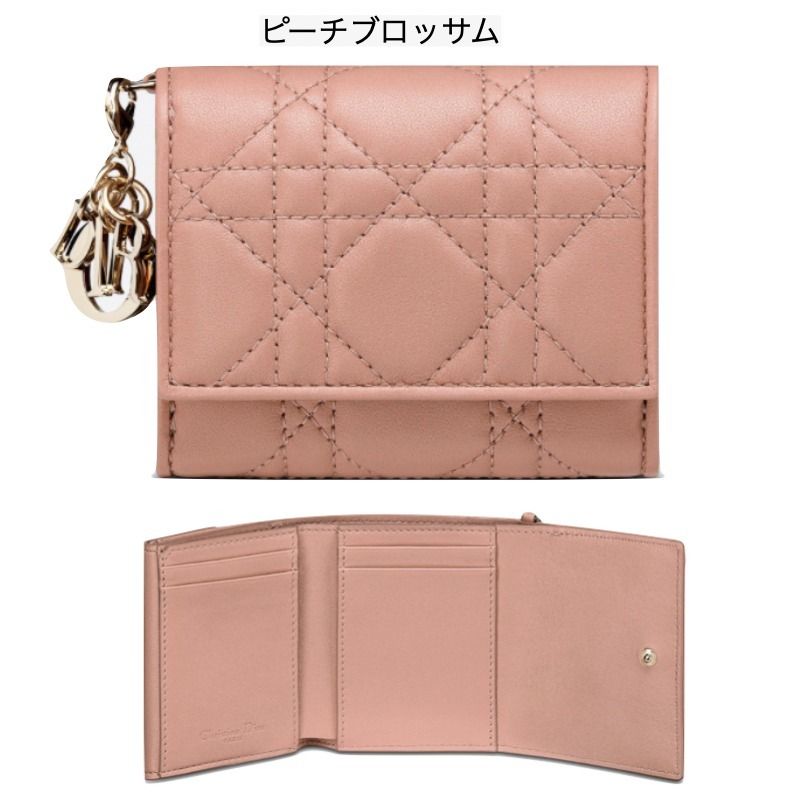 Dior☆LADY DIOR ロータスウォレット/コンパクト 財布 日本限定 (Dior Dior☆LADY DIOR ロータスウォレット/コンパクト 財布 日本限定 (Dior