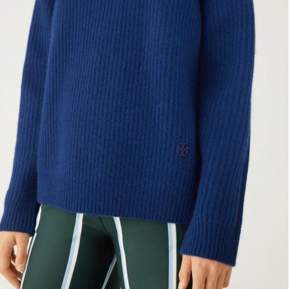 Tory Burch】RIBBED CASHMERE SWEATER 選べる4色 / 送関込み (Tory ...