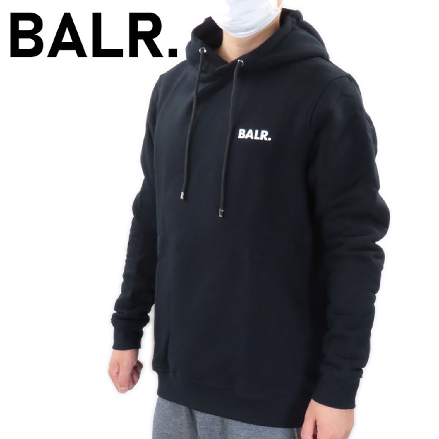 Balr ボーラー ブランド ストレート パーカー プルオーバー Balr パーカー フーディ Brand Straight Small Logo Hoodie Buyma