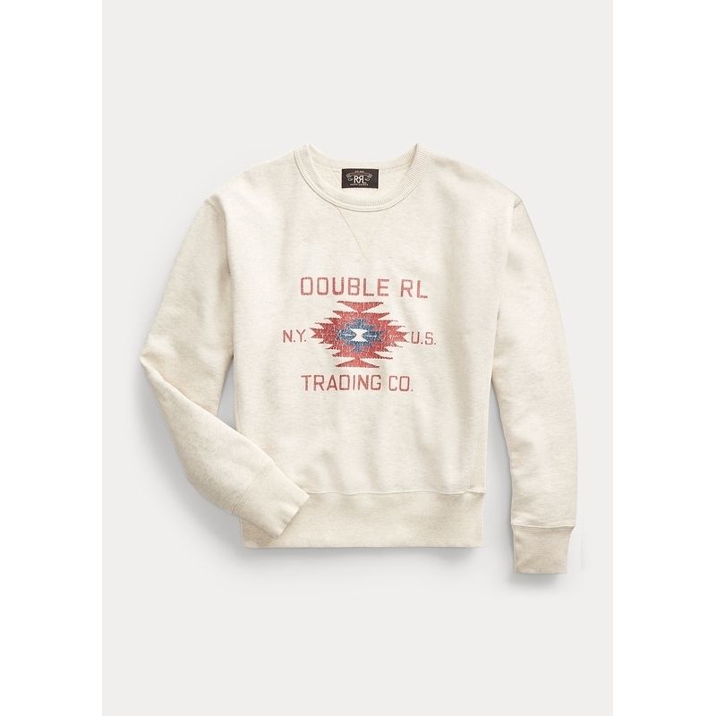 SALE☆RRLラルフローレン☆Logo Fleece Sweatshirt (RRL/スウェット
