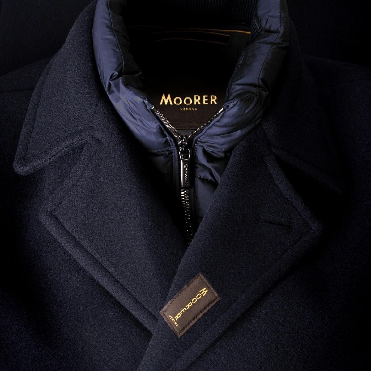 MOORER グースダウン BOLGI-LE ダウンジャケット ピーコート (MOORER MOORER グースダウン BOLGI-LE ダウンジャケット ピーコート (MOORER