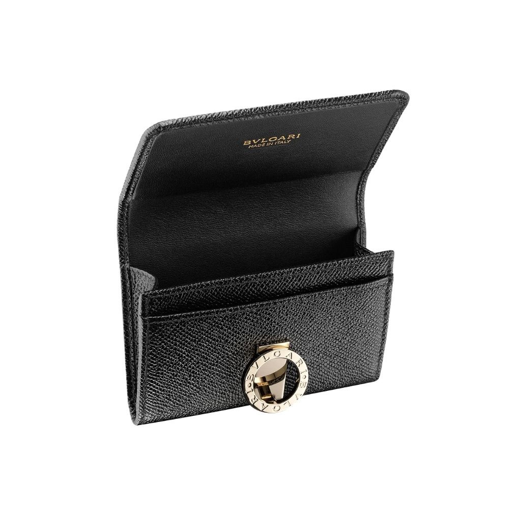 ☆BVLGARI☆ブルガリ ロゴ 名刺ケース カーフスキンレザー 3色 ...